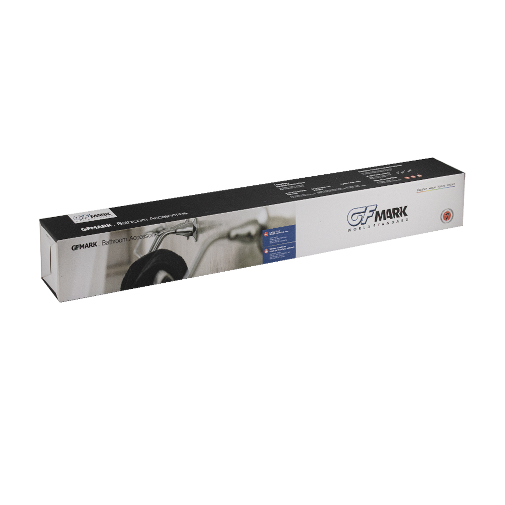 GFmark - Держатель для полотенца, прямой, с БЕЛОЙ МОЗАИКОЙ, код: 3201  - Вид №1