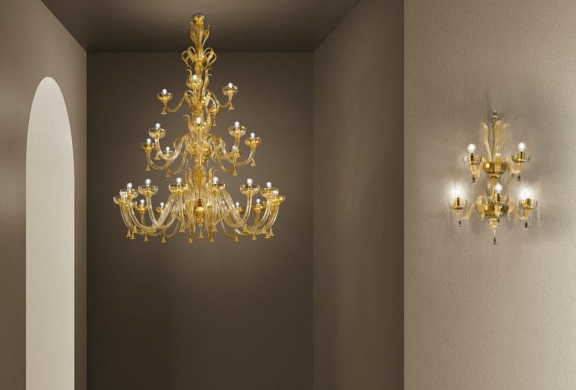 Sylcom Люстра из стекла Foscari 1520/1521/1522/1523 - Вид №3