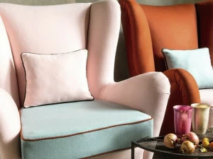 Élitis Однотонная моющаяся шерстяная ткань Flanelle