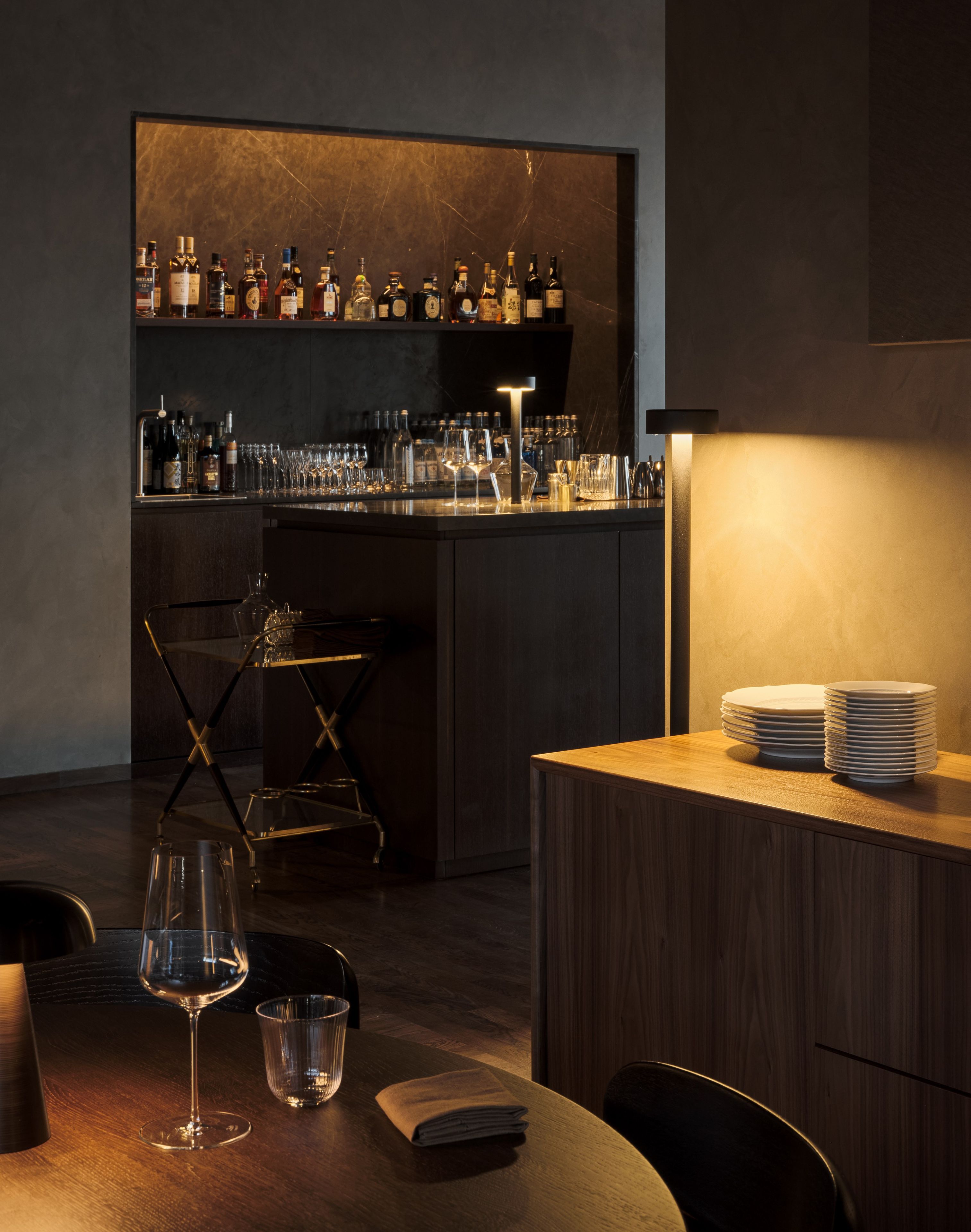 Стальная светодиодная напольная лампа Milan Iluminacion Peak Lane ARCH-00101077 - Вид №14