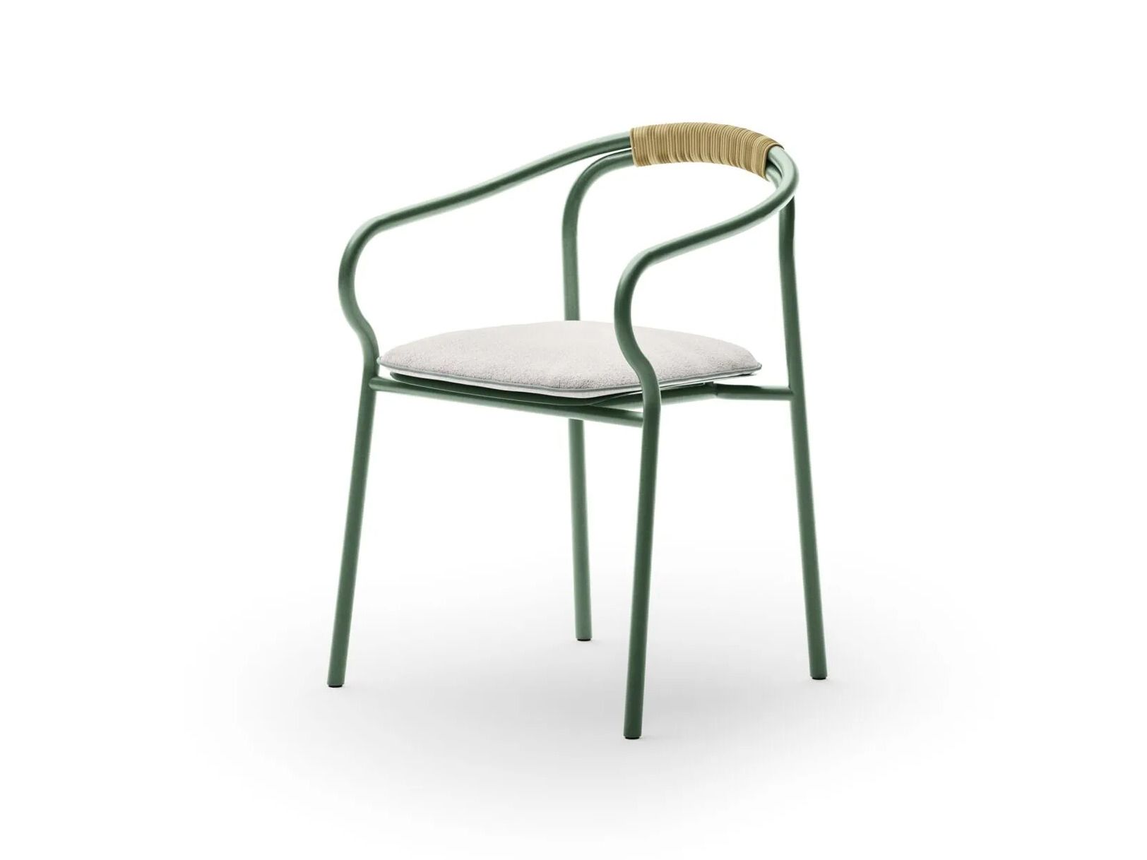 Алюминиевый садовый стул с подлокотниками Unopiù Salò ARCH-00071803 - Вид №2