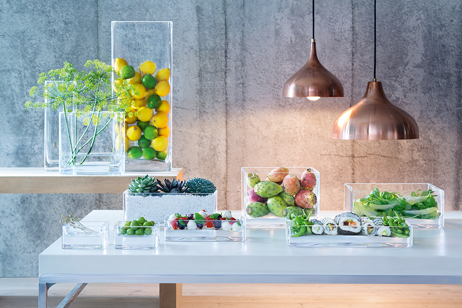 Набор из 3 контейнеров и подставки Modular 41 см LSA International G138500301 - Вид №2