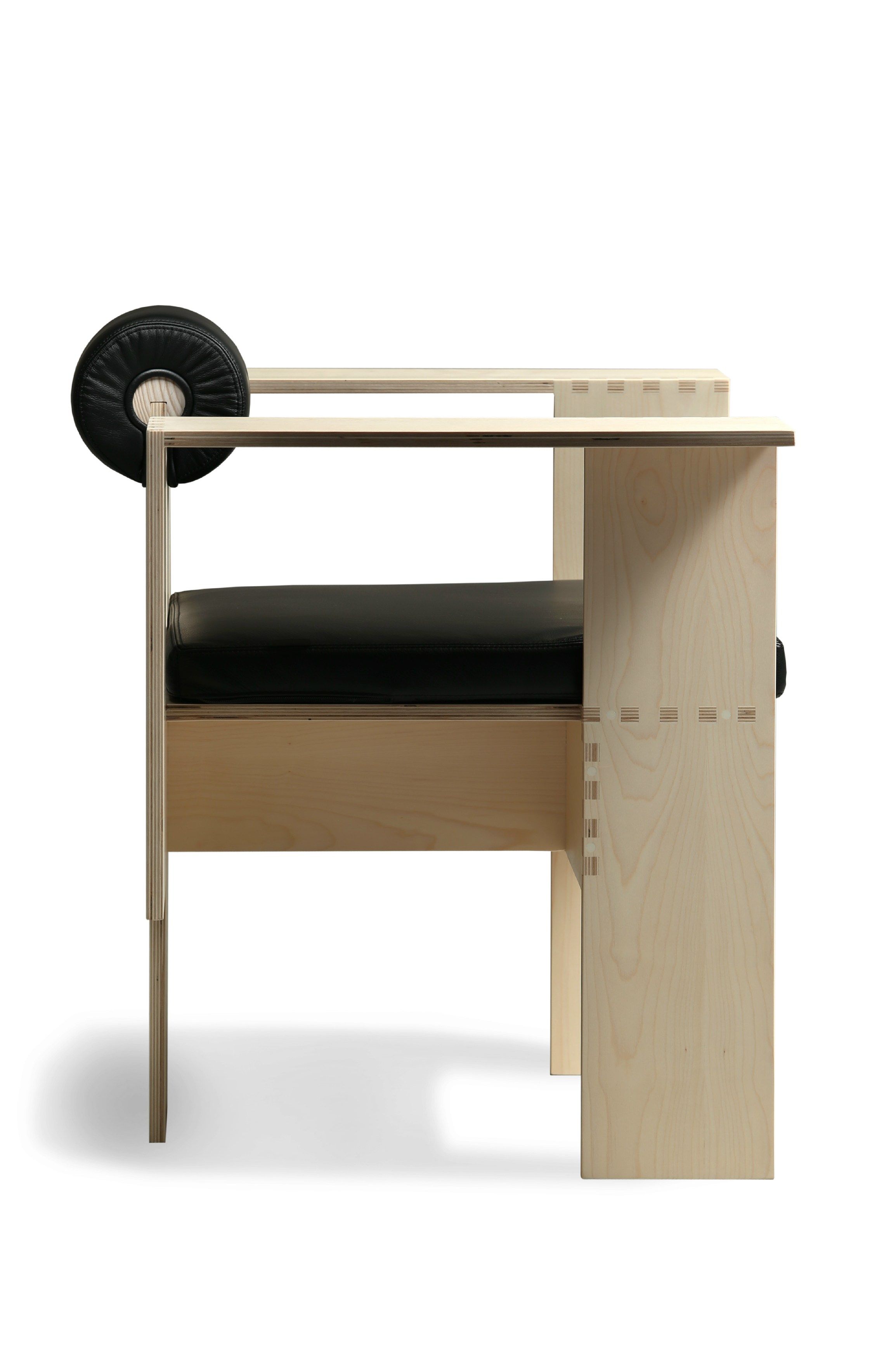 Кленовое кресло с подлокотниками Morelato современный ARCH-00028140 - Вид №3