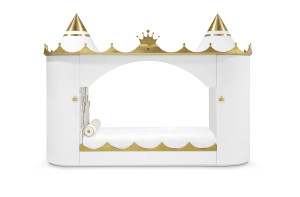 CIST322 Детская кровать домик Замок королей и королев