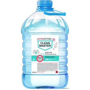 Антибактериальный гель для рук Clean Master на основе изопропилового спирта 70% 4 л 82636731 STLM-2133603