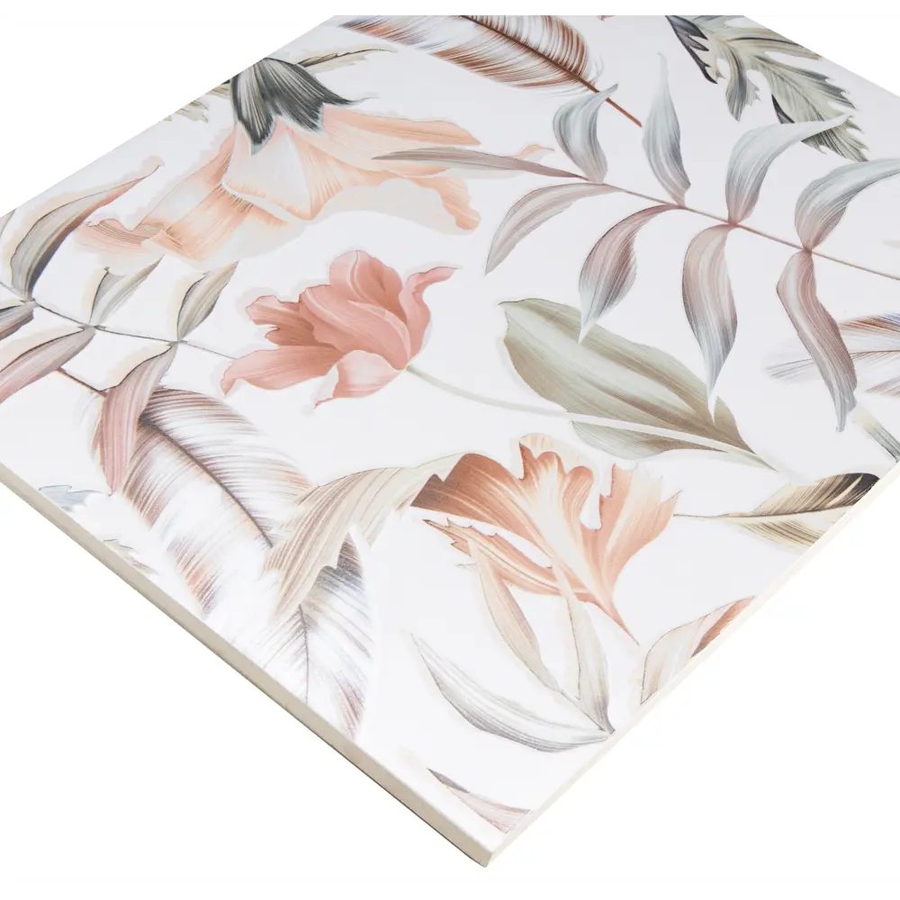 Декор «Крайола Цветы» 25x33 см цвет розовый LB CERAMICS STLM-2135139 - Вид №1