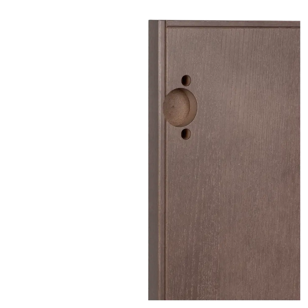 Фасад кухонного шкафа Шуя К 59.7x137.3 см KONSENSA МДФ цвет темное дерево STLM-2204049 - Вид №3