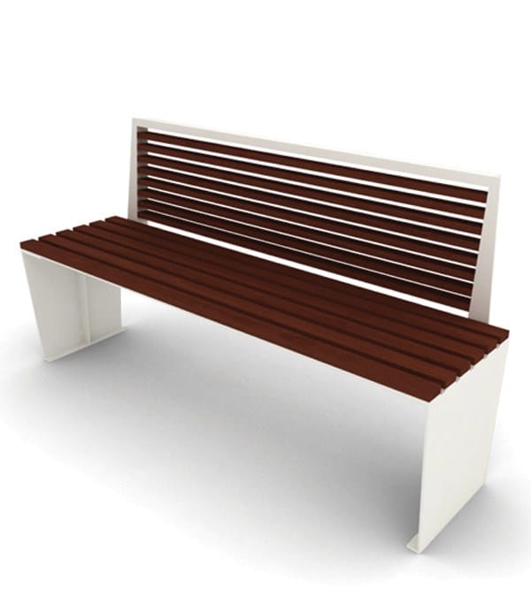 Деревянная и стальная скамья LAB23 Мэрилин ARCH-00104415 - Вид №15