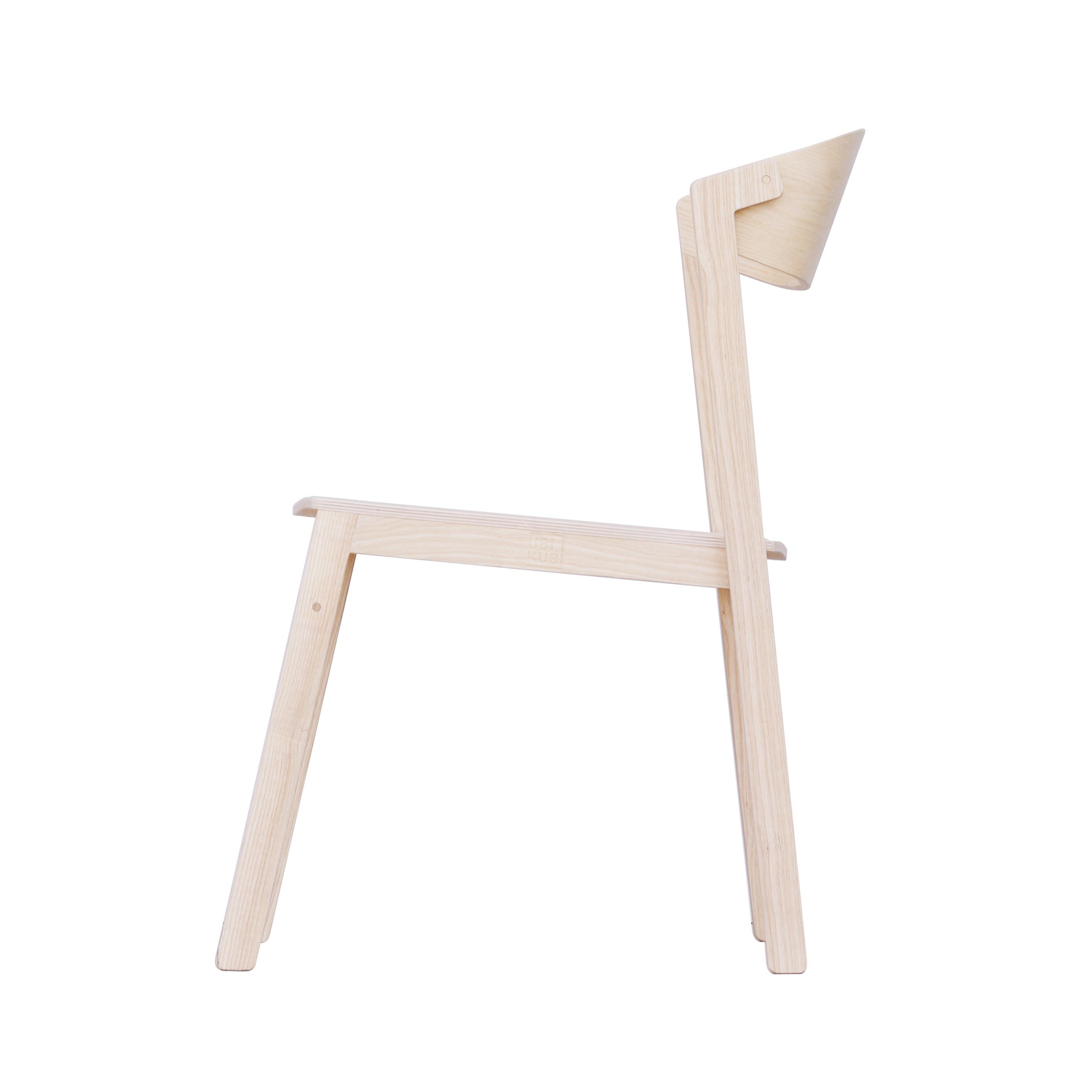 Штабелируемый стул из ясеня Askia ателье ARCH-00015821 - Вид №1