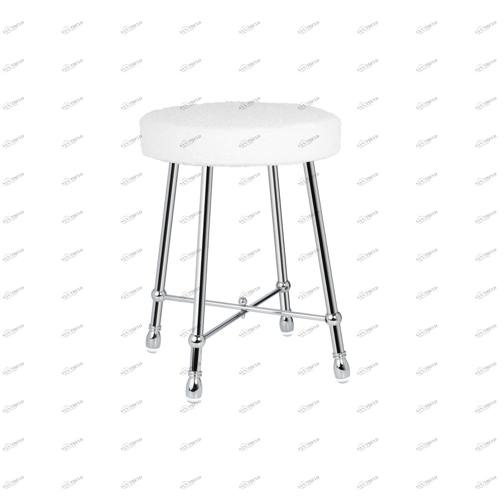 ФС01-6130 ФС01-6130 Табурет круглый, простой ТАРЕЛКИ Cristal & Bronze STOOLS