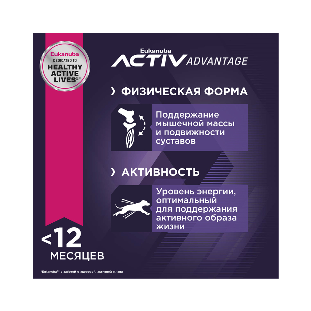 ПР0023006 Корм для щенков ягненок, рис сух. 2,5кг Eukanuba  - Вид №1