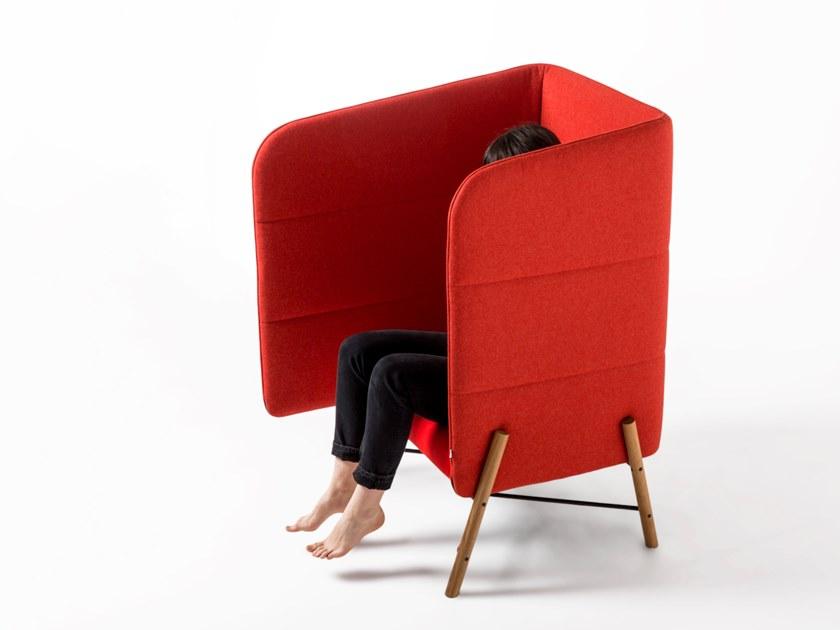 SilentLab Акустическое кресло из ткани с высокой спинкой sun-id-1458361 - Вид №2