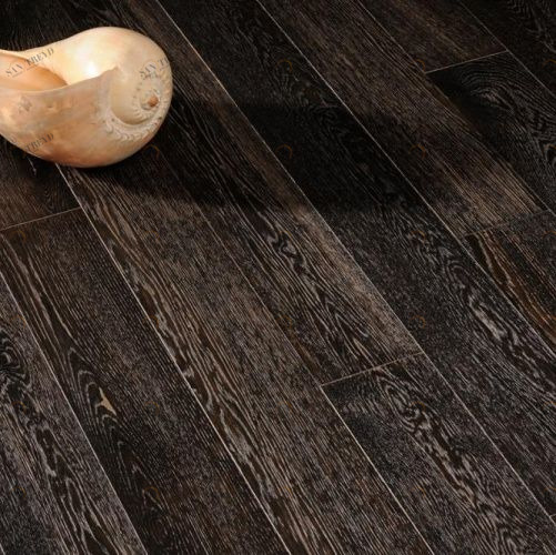 Массивная доска Coswick Вековые традиции Терра Дуб Рустик с брашью (Текстурированная) 300…1845х127 мм 11034248