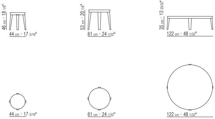 Flexform Деревянный журнальный столик с мраморной столешницей Dida sun-id-1390813 - Вид №2