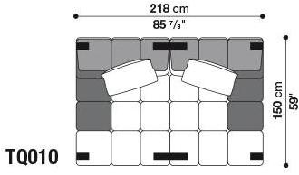 B&B Italia Модульный секционный диван Tufty time sun-id-1414316 - Вид №44
