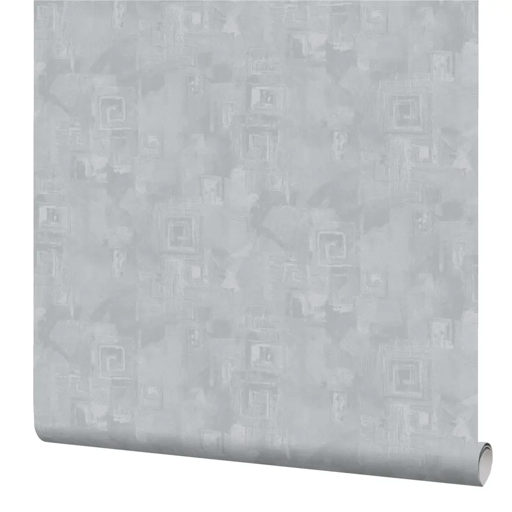 Erismann: Флизелиновые обои серо-голубые с геометрическим рельефом 16328300 Vlies Line Premium exclusive STLM-1414905