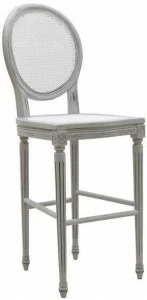 Il Giardino di Legno Табурет из массива дерева с подставкой для ног Mozaic Moza0359