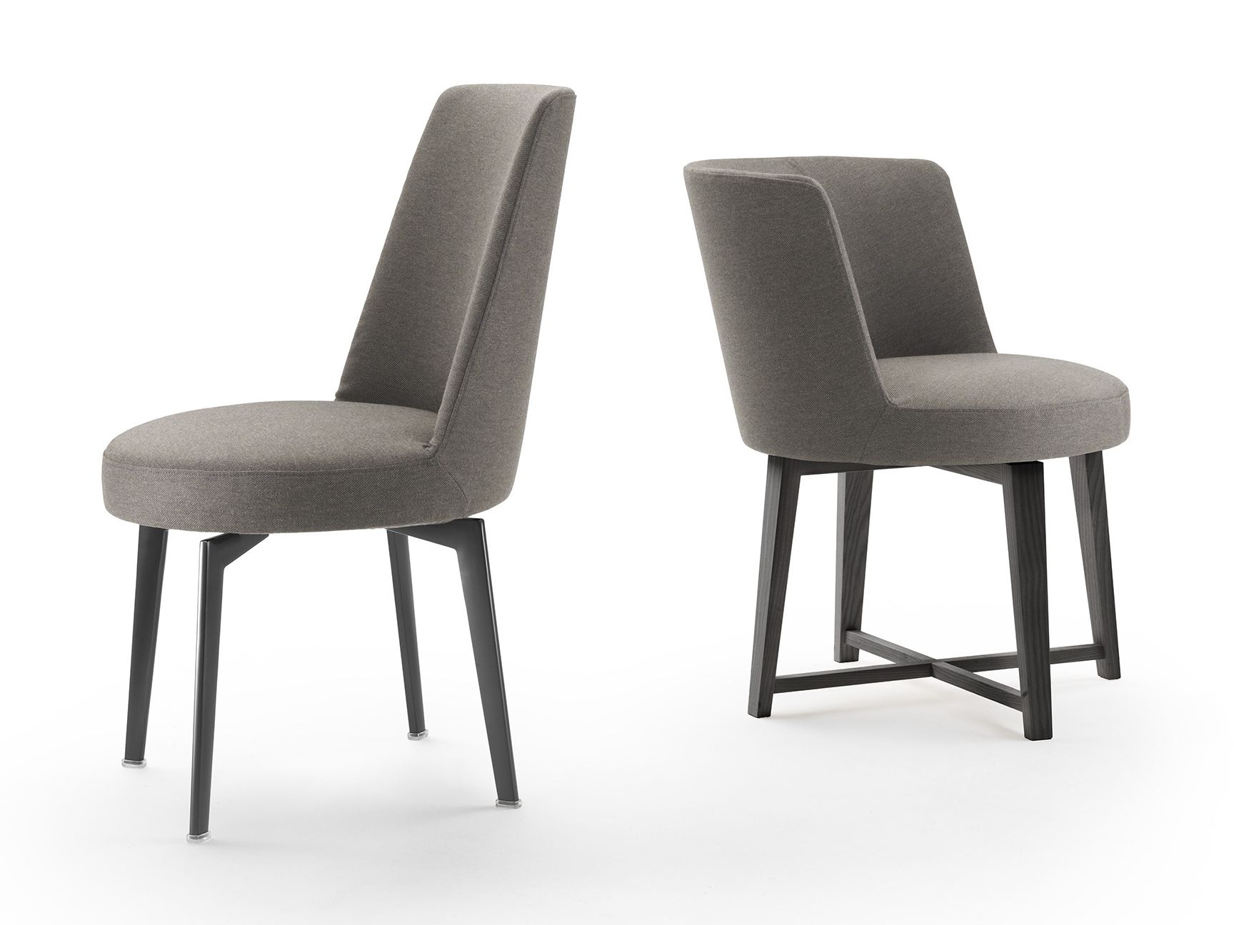 Съемный тканевый мягкий стул с подлокотниками Flexform Hera ARCH-00139363 - Вид №2