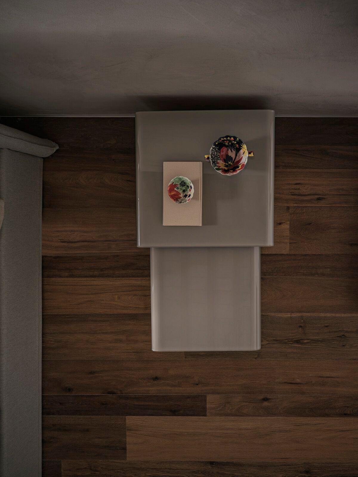 Низкий Хрустальный журнальный столик Bontempi Casa IGLOO ARCH-00018687 - Вид №1