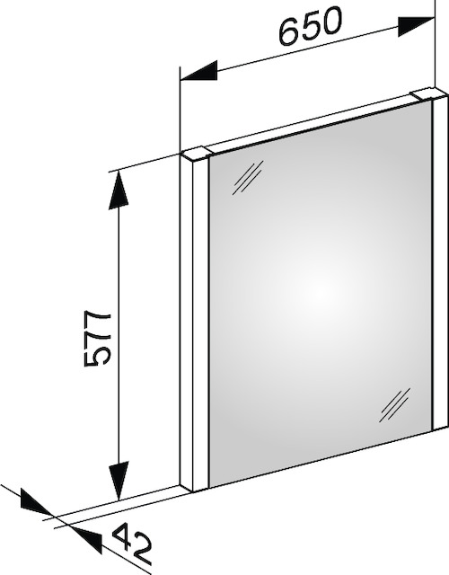 14296002000 Зеркало с подсветкой KEUCO Royal Reflex.2 - Вид №9