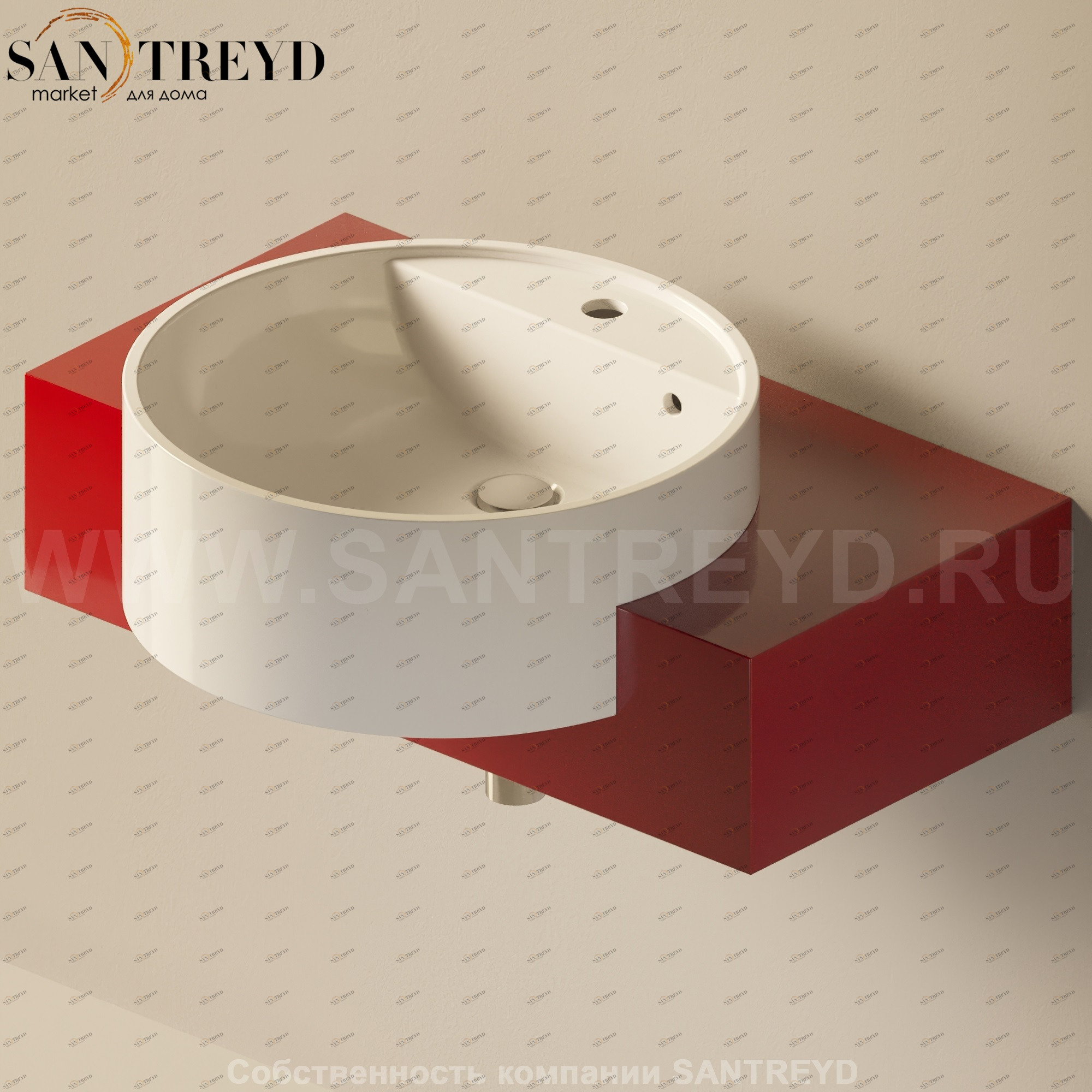 Flaminia FORTY6 Столешница от 80 до 250 см красная F65054.3011 Ceramica Flaminia F650543011