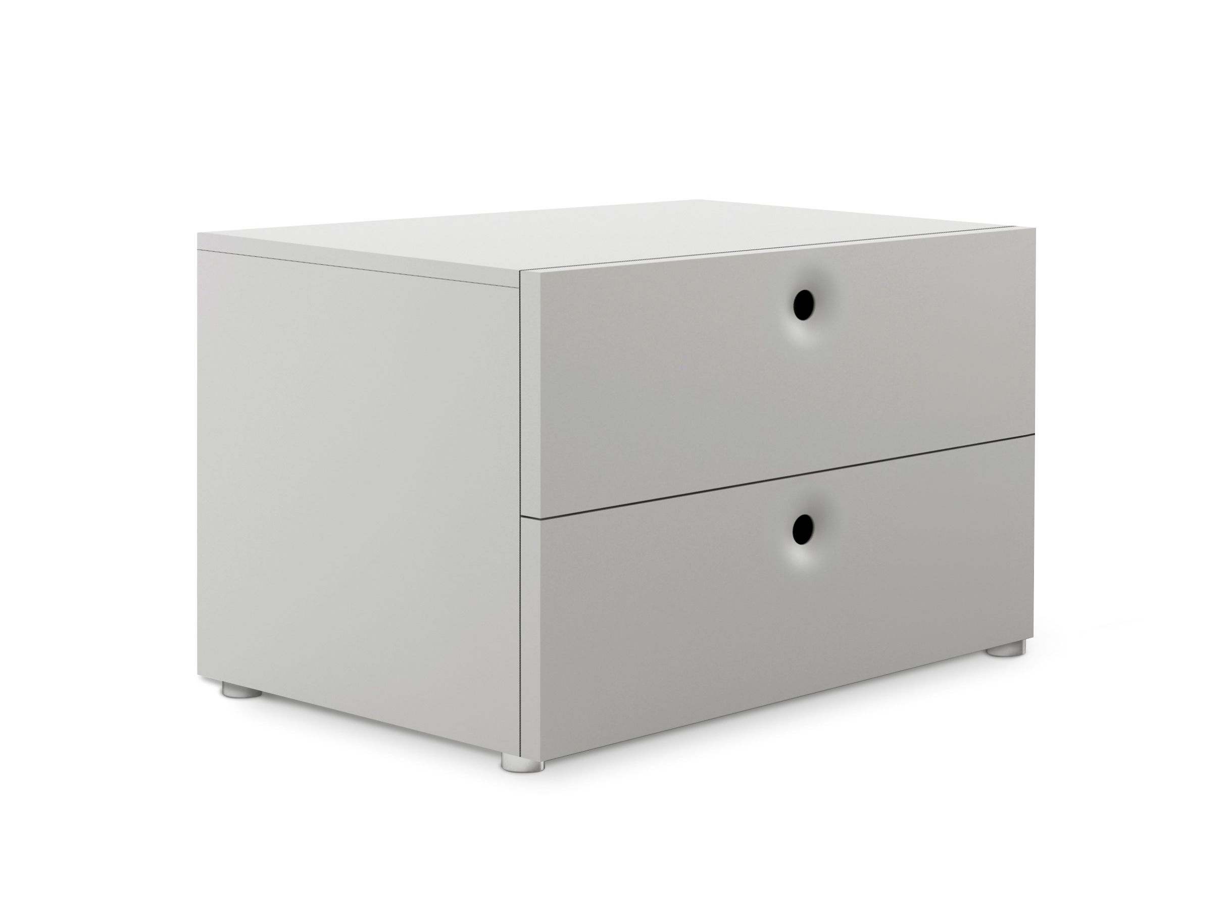 Прикроватная тумбочка с ящиками из шпона или лака Casamania & Horm Anish ARCH-00120794