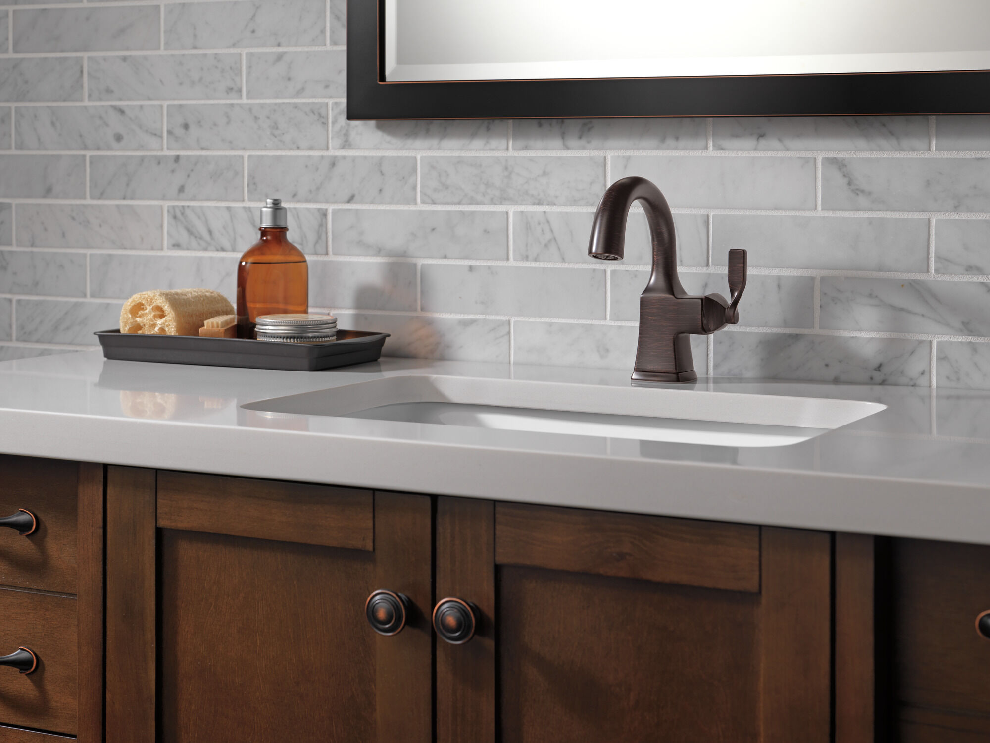 15766LF-RB Смеситель для ванной с одной ручкой Delta Faucet Delta Венецианская бронза - Вид №5