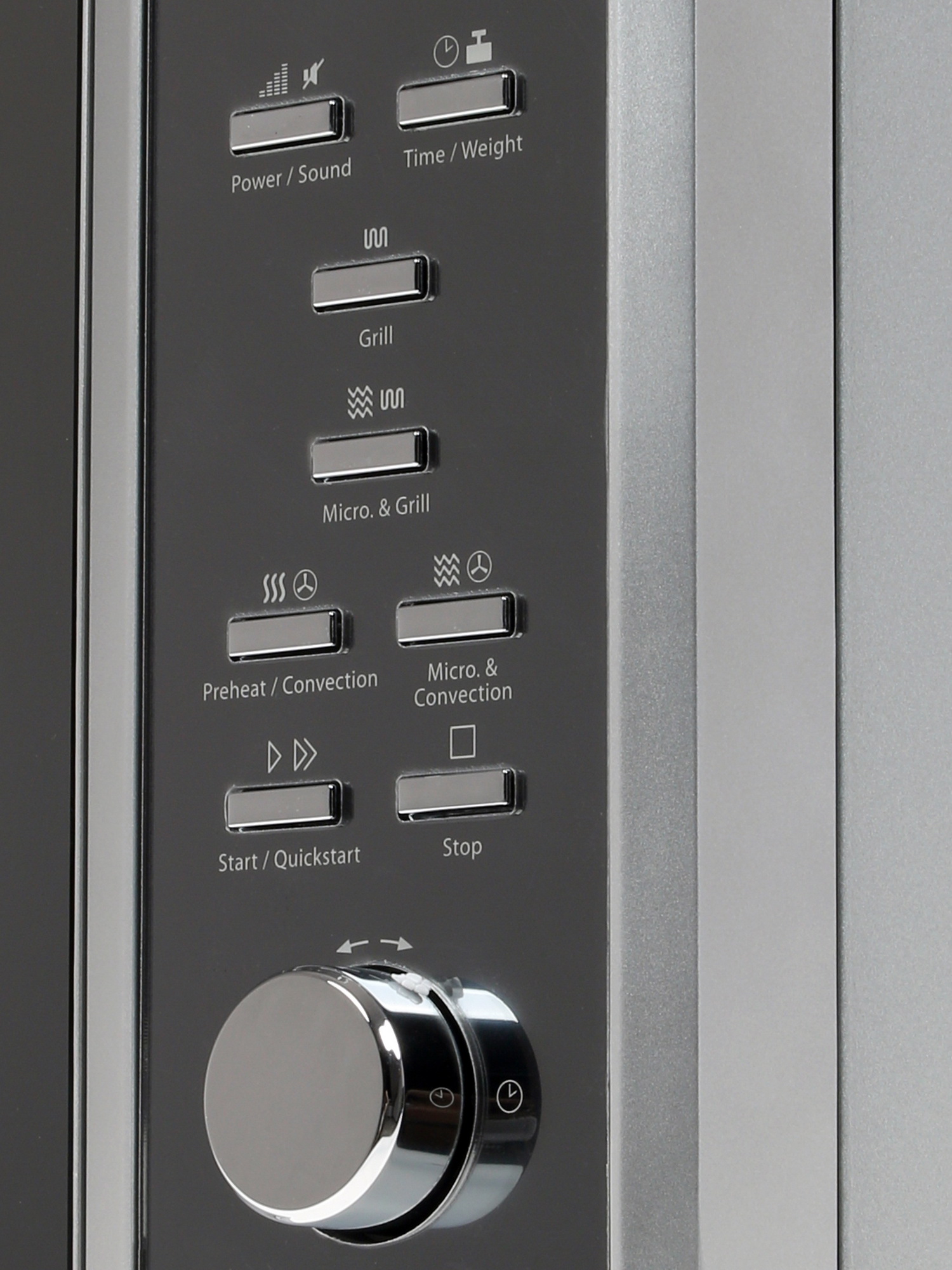 1117024 Микроволновая печь CASO MCG 30 Chef зеркальный, серебристый STDN-0130998 - Вид №3