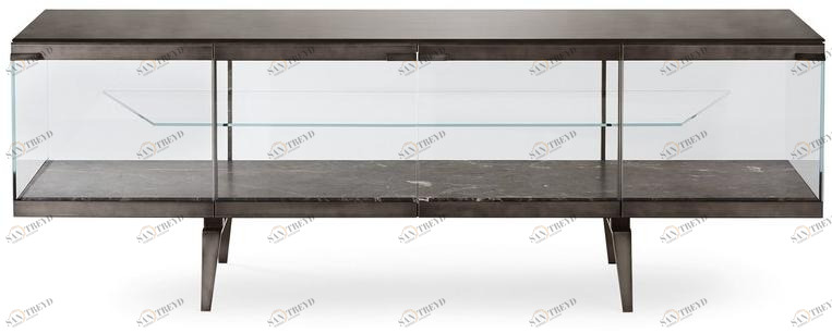 Gallotti&Radice Буфет из закаленного стекла с распашными дверцами Pandora sun-id-1362543