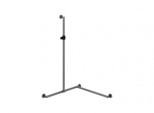 900.35.30560 Поручень для душа с выдвижным держателем для душа HEWI Greifen