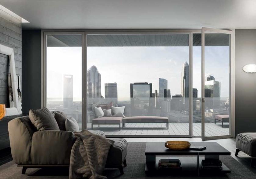 COCIF Распашная дверь с терморазрывом из дерева Slim sun-id-1427029 - Вид №1