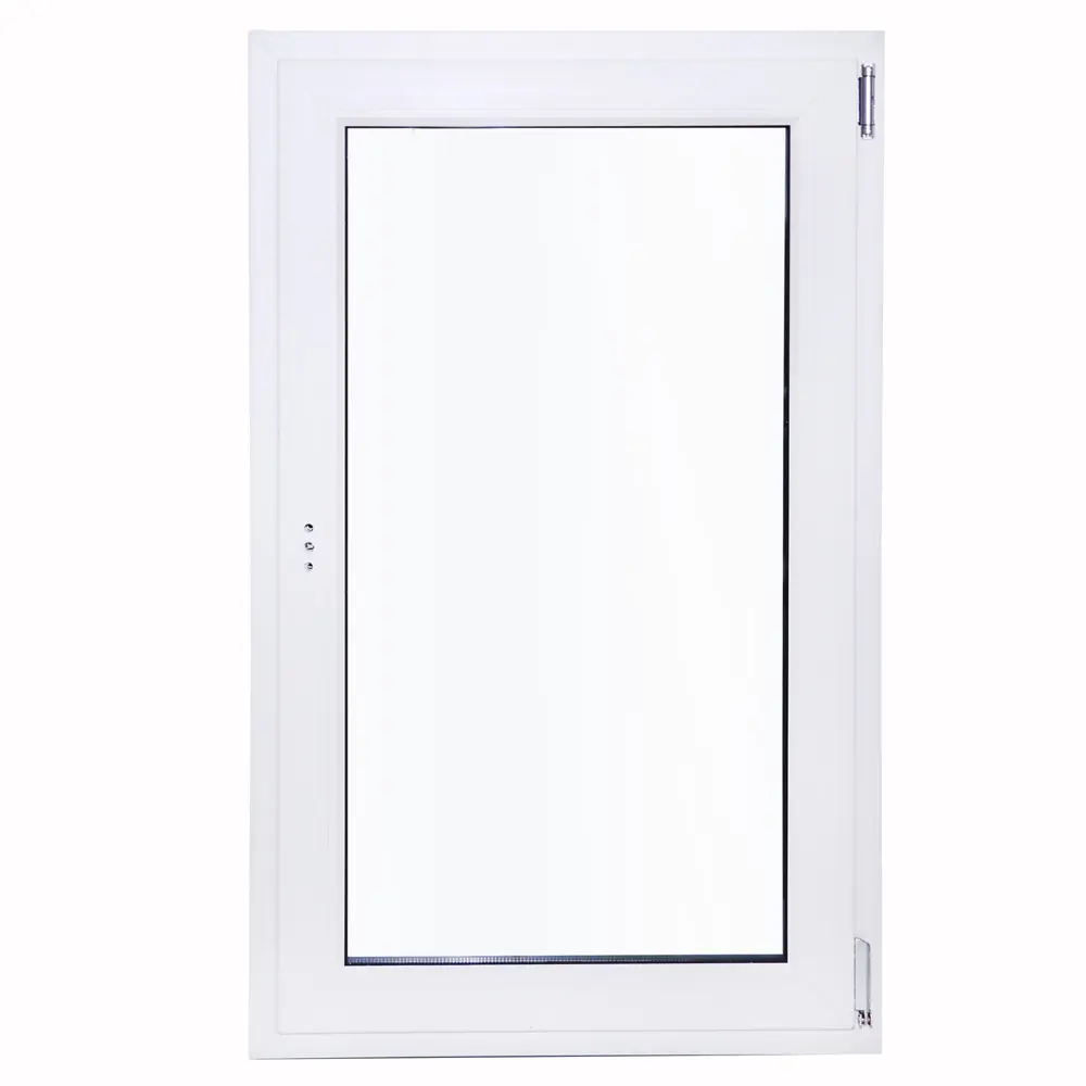 Окно пластиковое ПВХ Deceuninck одностворчатое 1270х600 мм (ВхШ) правое двухкамерный стеклопакет белый/белый STLM-2049441