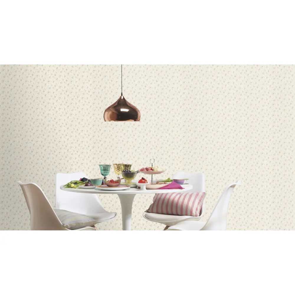 Обои флизелиновые Rasch Prima Vera розовые 1.06 м 629408 14393845 STLM-2152325 - Вид №2
