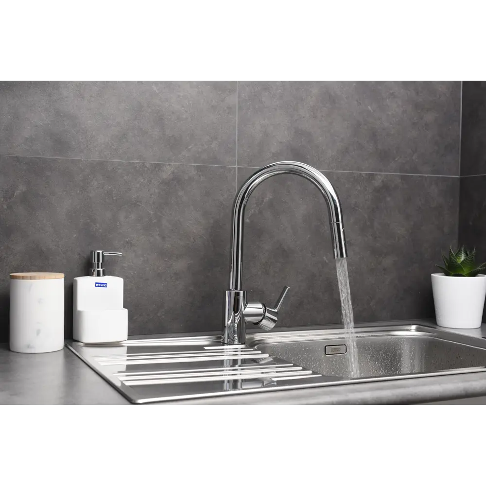 Смеситель для кухни GROHE Feel выдвижной, цвет хром 82247224 STLM-2209415 Feel Clova - Вид №20