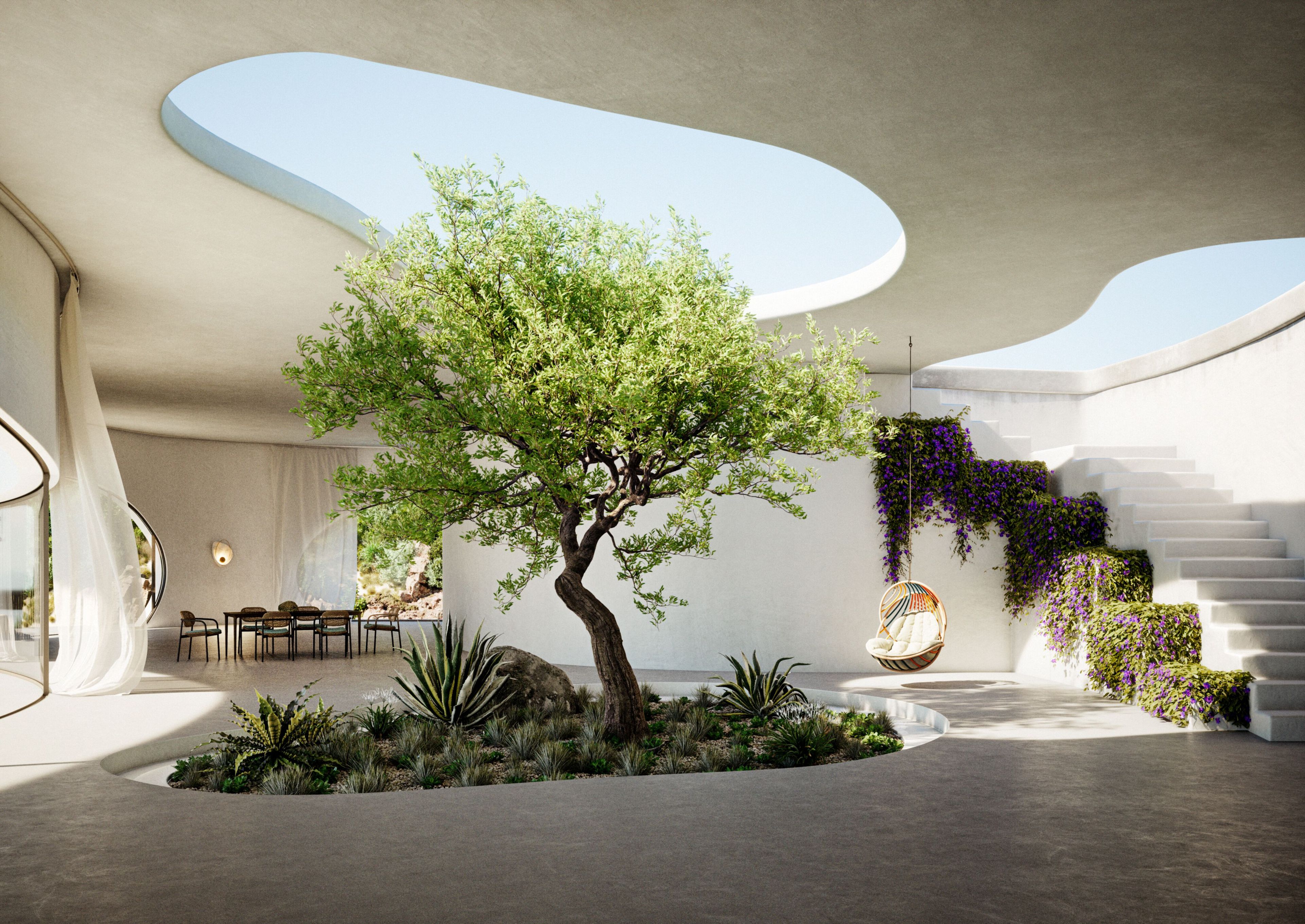 Прямоугольный садовый стол с верхней частью HPL DEDON BELLMONDE ARCH-00152107 - Вид №33