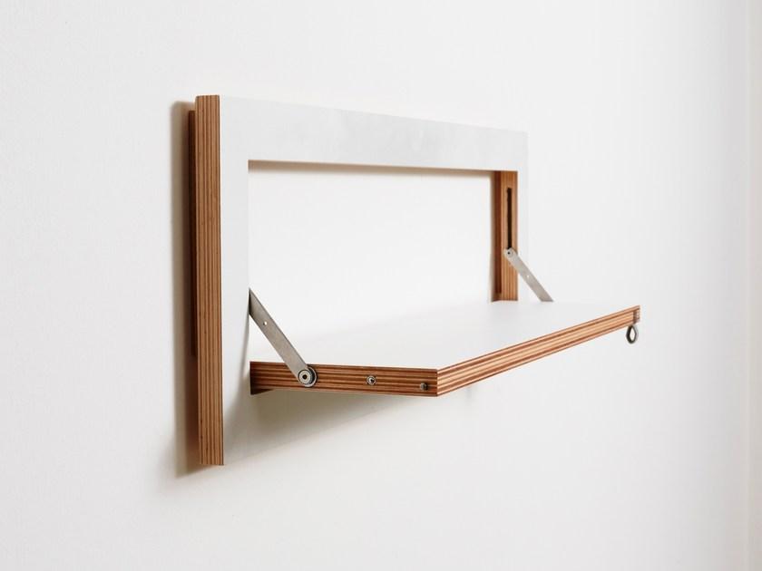 AMBIVALENZ Складная фанерная полка Fläpps shelf 80×27-1 Fl060048 - Вид №1