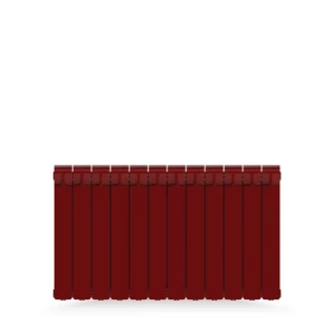 Радиатор секционный Rifar Monolit M50012RAL3011 500/100 12 секций боковое подключение биметалл бордо 82560814 STLM-2039460