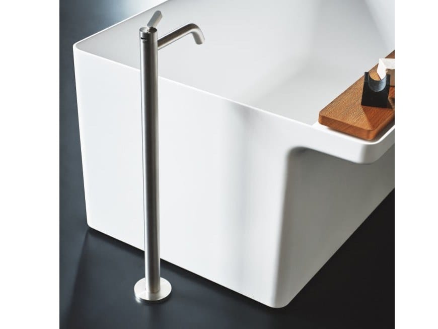 Однорычажный смеситель для ванны из нержавеющей стали Agape SQUARE ARCH-00086212 - Вид №1