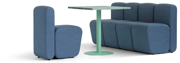 Blå Station Модульная скамья из ткани Bob Bla Station sun-id-1405960 - Вид №21