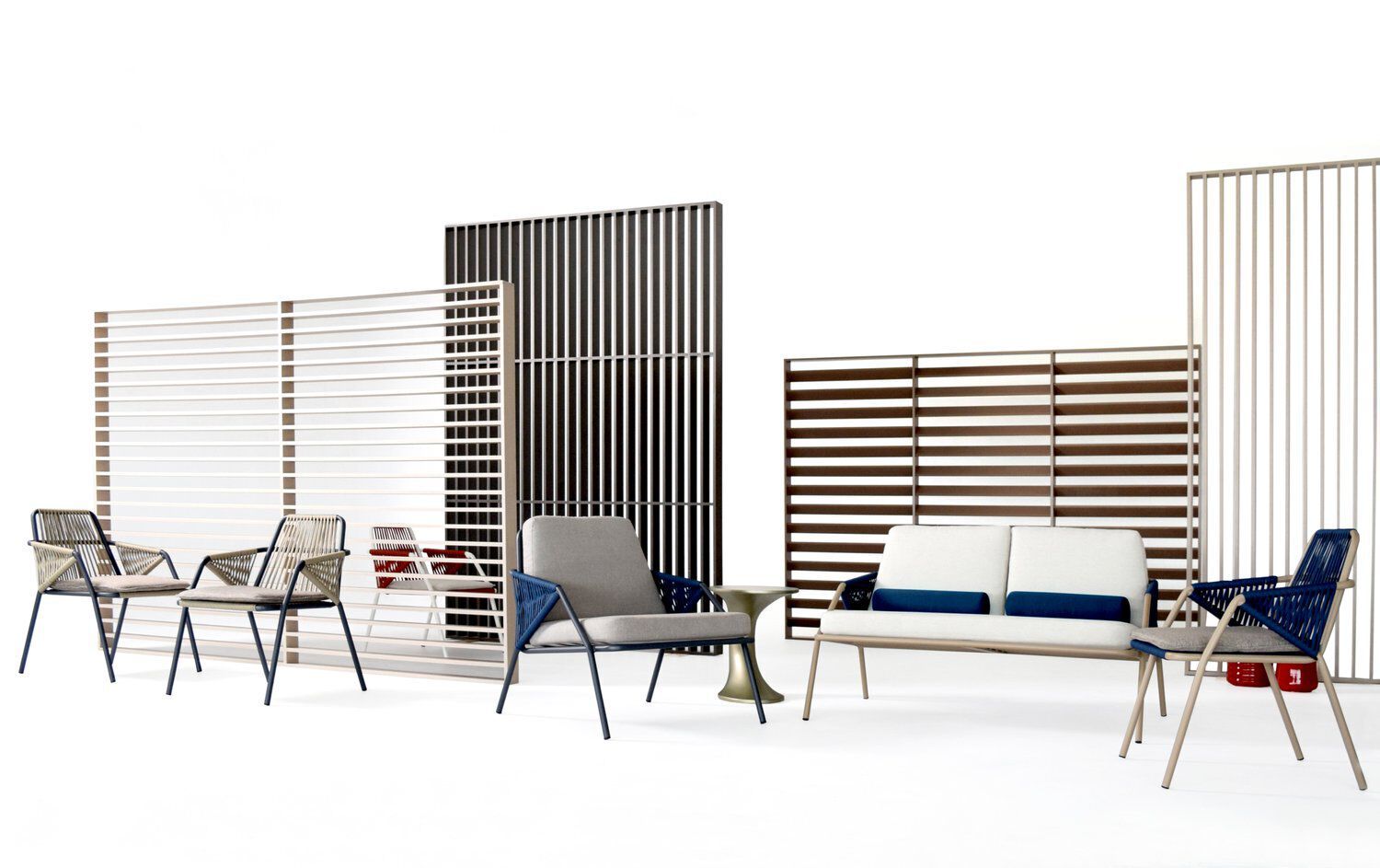 2-местный тканевый садовый диван ABLE Антиб ARCH-00086794 - Вид №9