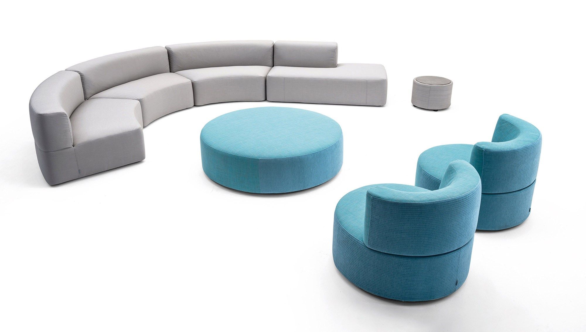 Ткань круглый сад пуфик Varaschin Belt ARCH-00064729 - Вид №3