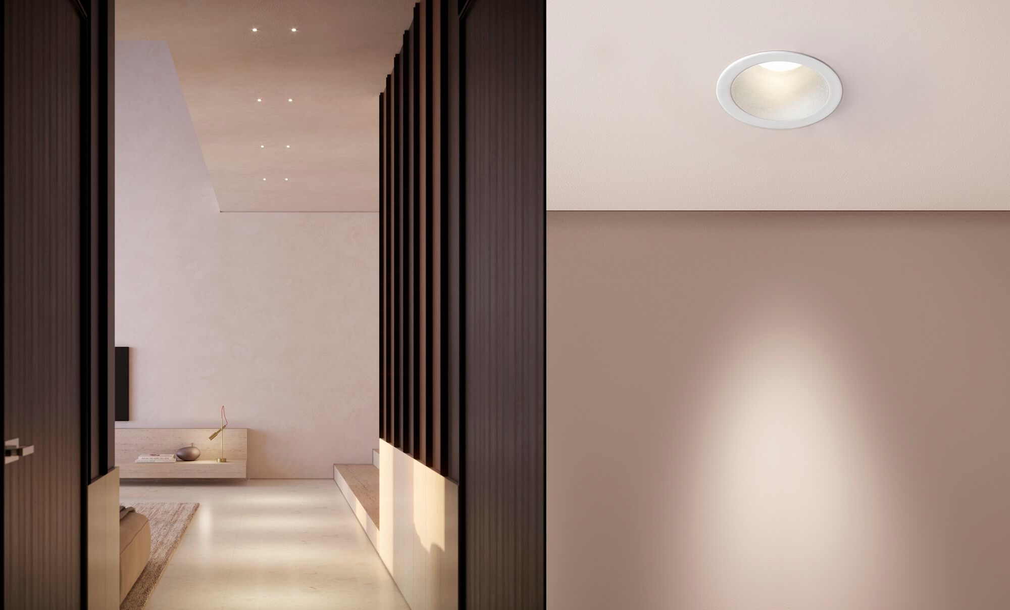 Заливка формы алюминиевый утопленный светодиодный прожектор Panzeri Sid ARCH-00139756 - Вид №2