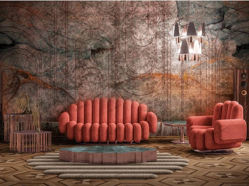 Inkiostro Bianco Обои сусальное золото Goldenwall collection 01-19 Inkocrn19