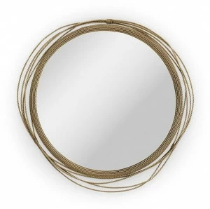 BRABBU Круглое зеркало в раме
