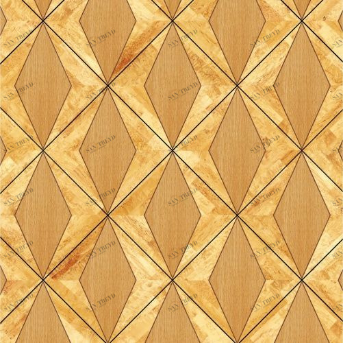 Художественный паркет Da Vinci Щитовой 26-385 Дуб (Гладкая) 500х500 мм 26010385