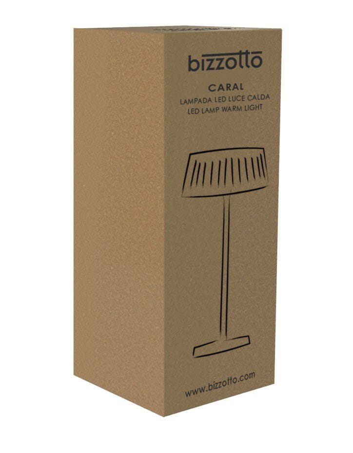 USB зарядка поликарбонат затемнения открытый настольная лампа BIZZOTTO CARAL ARCH-00117388 - Вид №10