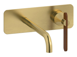 Настенный смеситель для раковины с 2 отверстиями