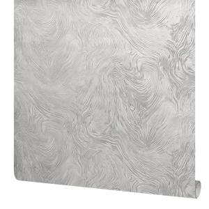 Victoria Stenova Eldorado - Серые флизелиновые обои с абстрактным узором 89400084