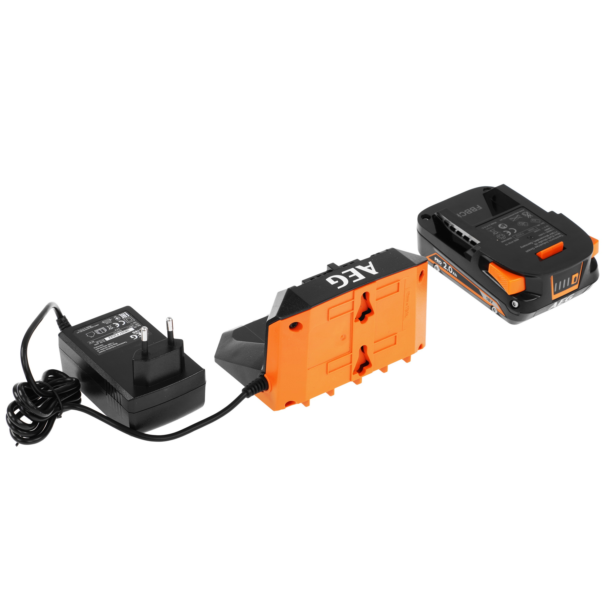 Аккумулятор и зарядное устройство AEG SET L1820S PRO 18V 5481003 STDN-0060908 - Вид №1