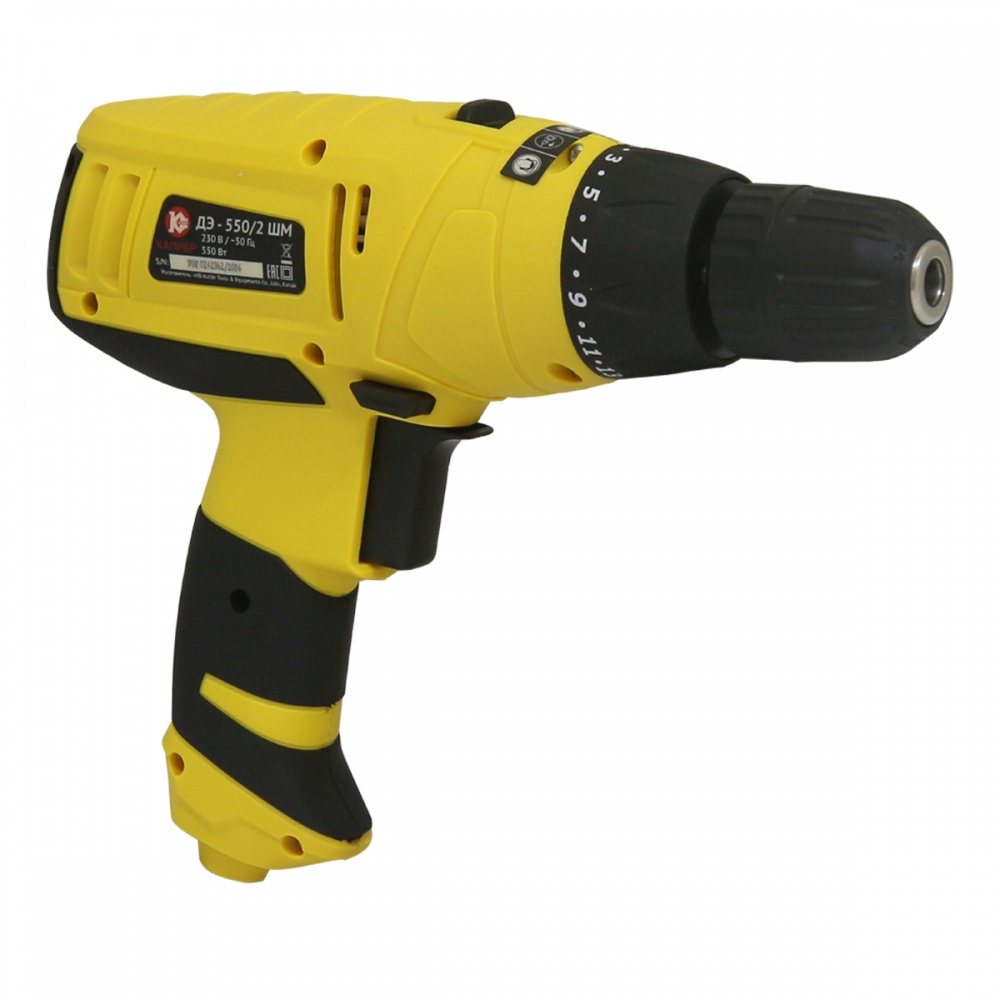47734 Калибр Электрическая дрель-шуруповёрт  ДЭ-550/2ШМ  - Вид №2